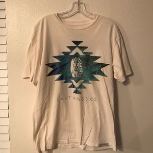 white last kings tee shirt